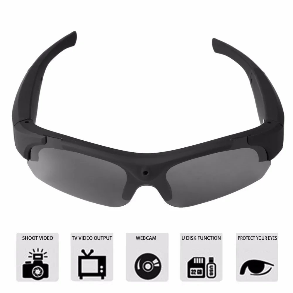 Best 1080P HD Interchangeable Polarized lenses Sunglasses Camera Video Recorder Sport Sunglasses Camcorder Eyewear Video Recorder
