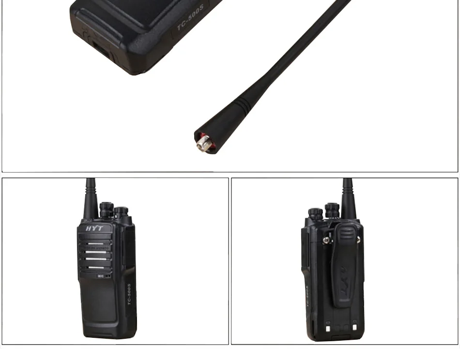 Для HYT радио HYT TC-500S двухстороннее радио UHF 450-470MHz VHF 136-154MHz портативное радио с защитой от пыли