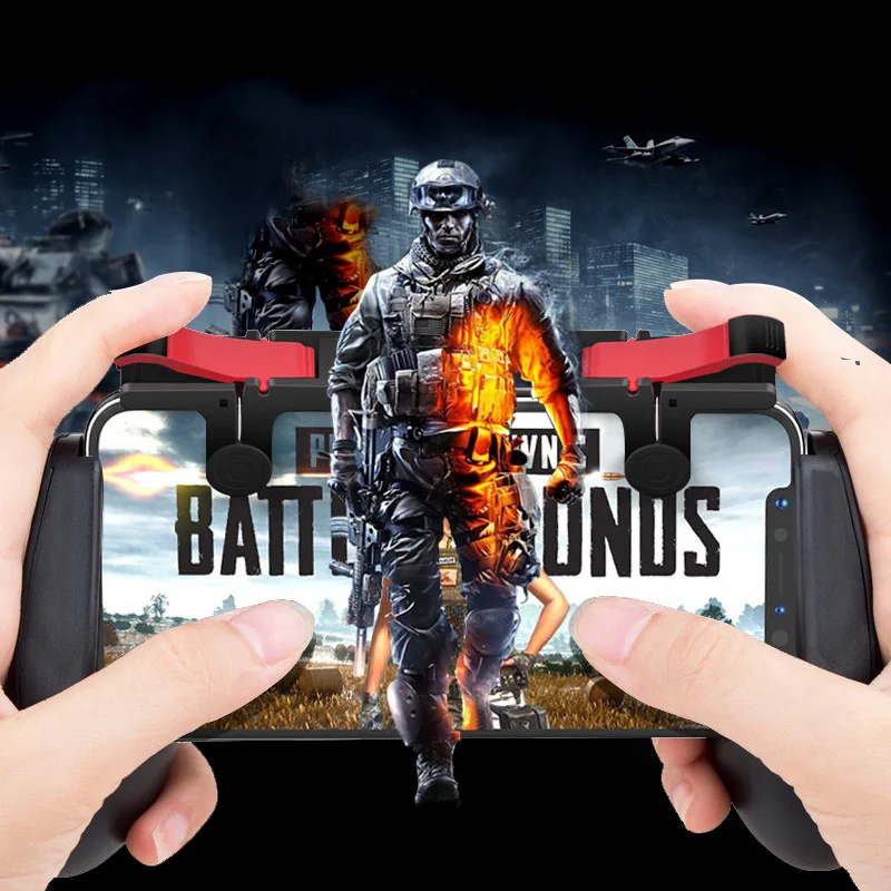 

L1 R1 Mobile Phone Game Fire Button Smart Phone Metal Game Trigger L1 R1 Shooter For iphone Knives Out / Survival Rules / PUBG