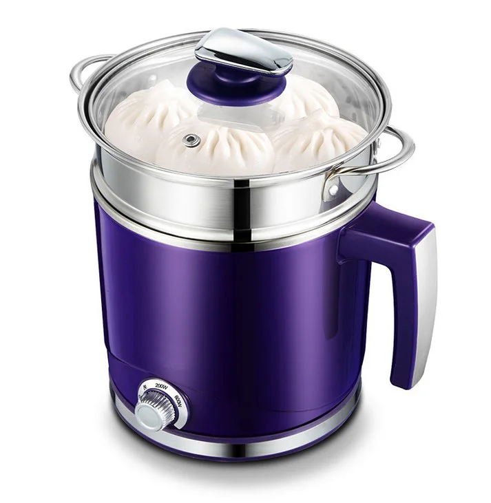 AJL 338D 2L multifunctional electric skillet electric heating cup