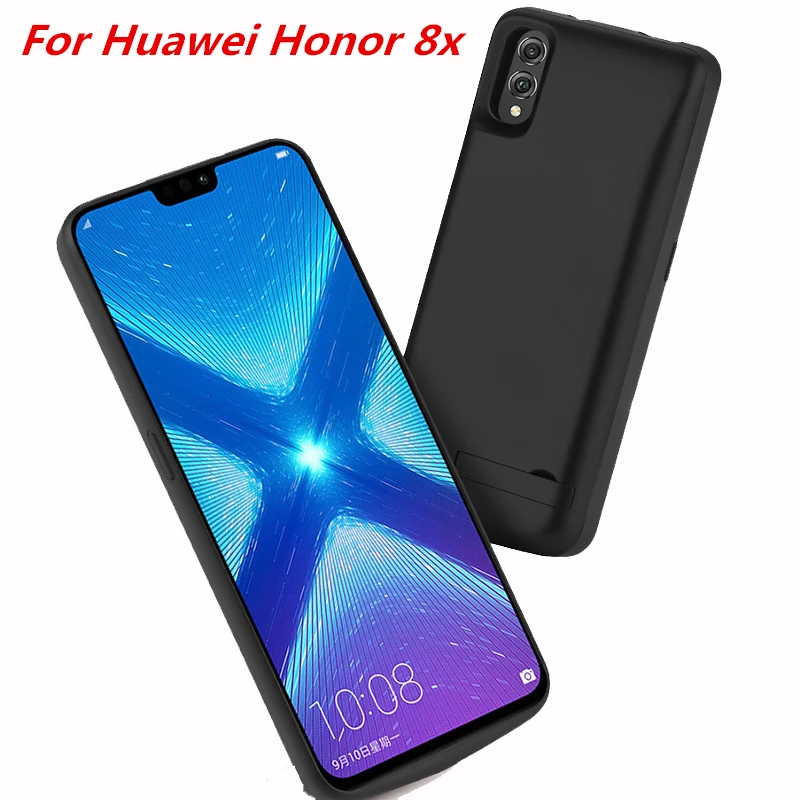 Чехол-аккумулятор для huawei honor 8X, 6500 мА/ч, запасная батарея, зарядное устройство, чехол, упаковка, внешний аккумулятор для huawei honor 8X, чехол-батарея