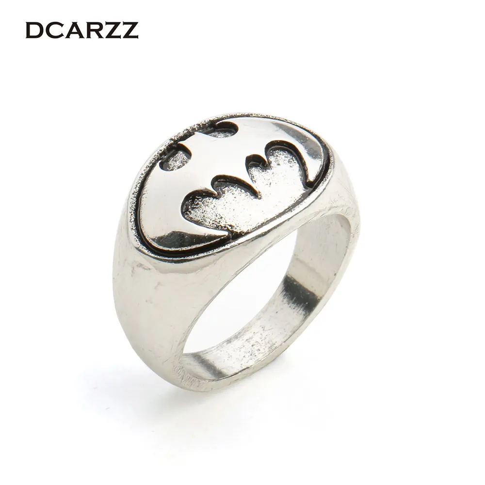 

Batman Ring the Bat Shape Vintage Men Ring Super Hero Movie Cosplay Jewelry Wholesale
