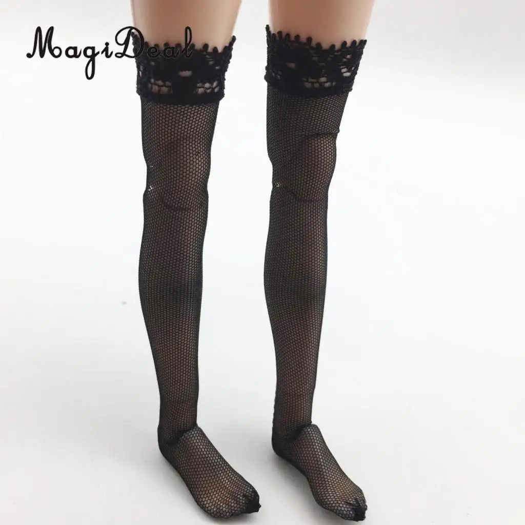 1/6 Female Action Figure Lace Stockings Socks 3Pairs for 12
