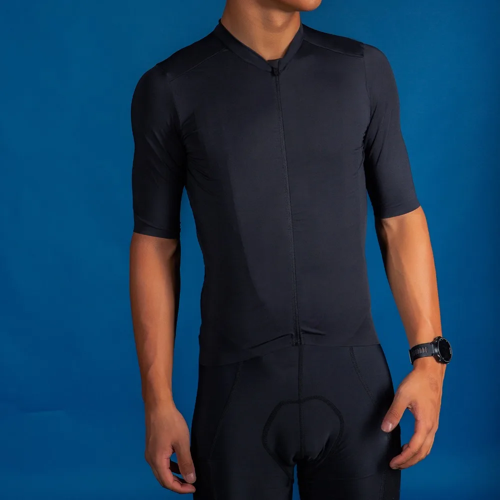 

SPEXCEL 2018 Newest Top Quality Pro Team aero 2.0 Short sleeve cycling jersey race fit for men or women bicycle clothes black