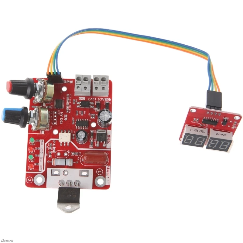 Точечная сварочная плата управления временем 40A токовый контрольный станок с цифровым дисплеем Damom