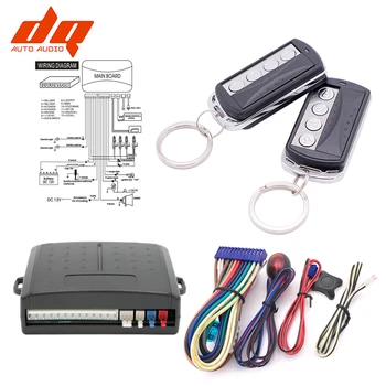 

New 13P Universal Car Remote Central Kit Door Lock Vehicle Keyless Entry System with 2 Remote Control Hot Worldwide