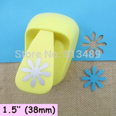 38mm Flower paper cutter diy craft punch hole punch shapes perfuradores de papel decorative arts and crafts S3028