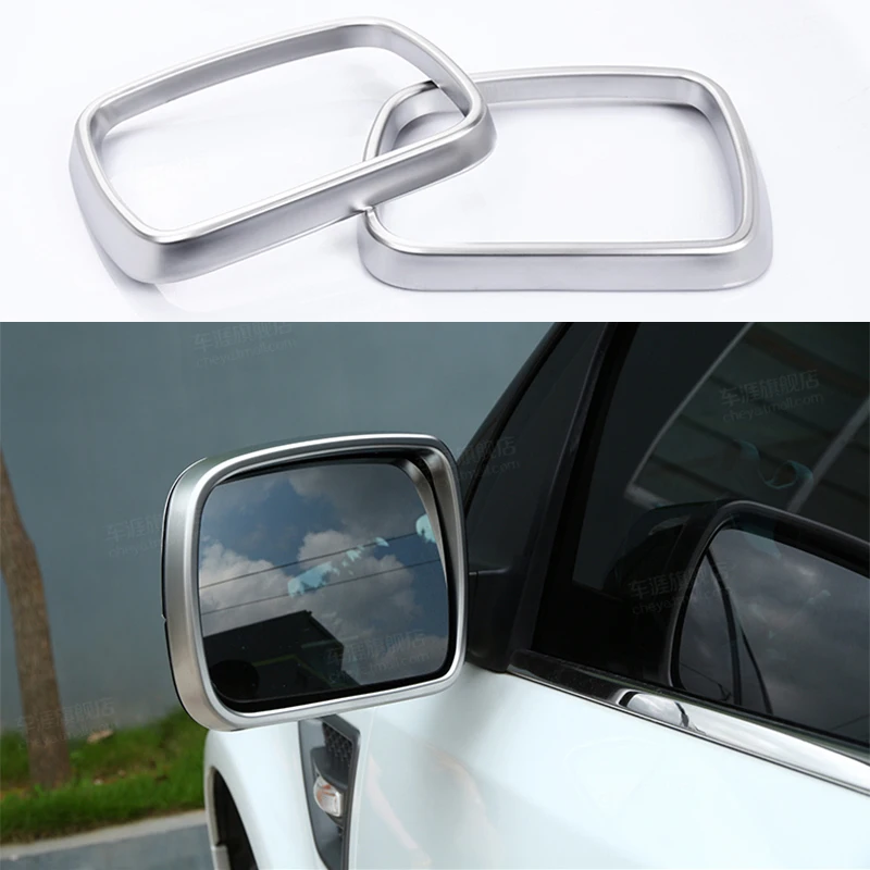

2pcs Chrome Outer Look Rearview Mirror Decorator Frame Trim For Land Rover Range Rover Freelander 2 / LR2 2007-2015