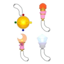 Sailor Moon Stained Crystal Light Gashapon Set of 4 Japan Anime Mascot 100% Original