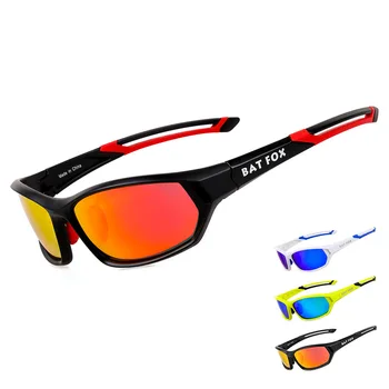 

BATFOX Polarized Cycling Glasses Bike Sun Glasses Outdoor Sports Bicycle Bike Sunglasses TR90 Goggles Eyewear Cycling Accessory