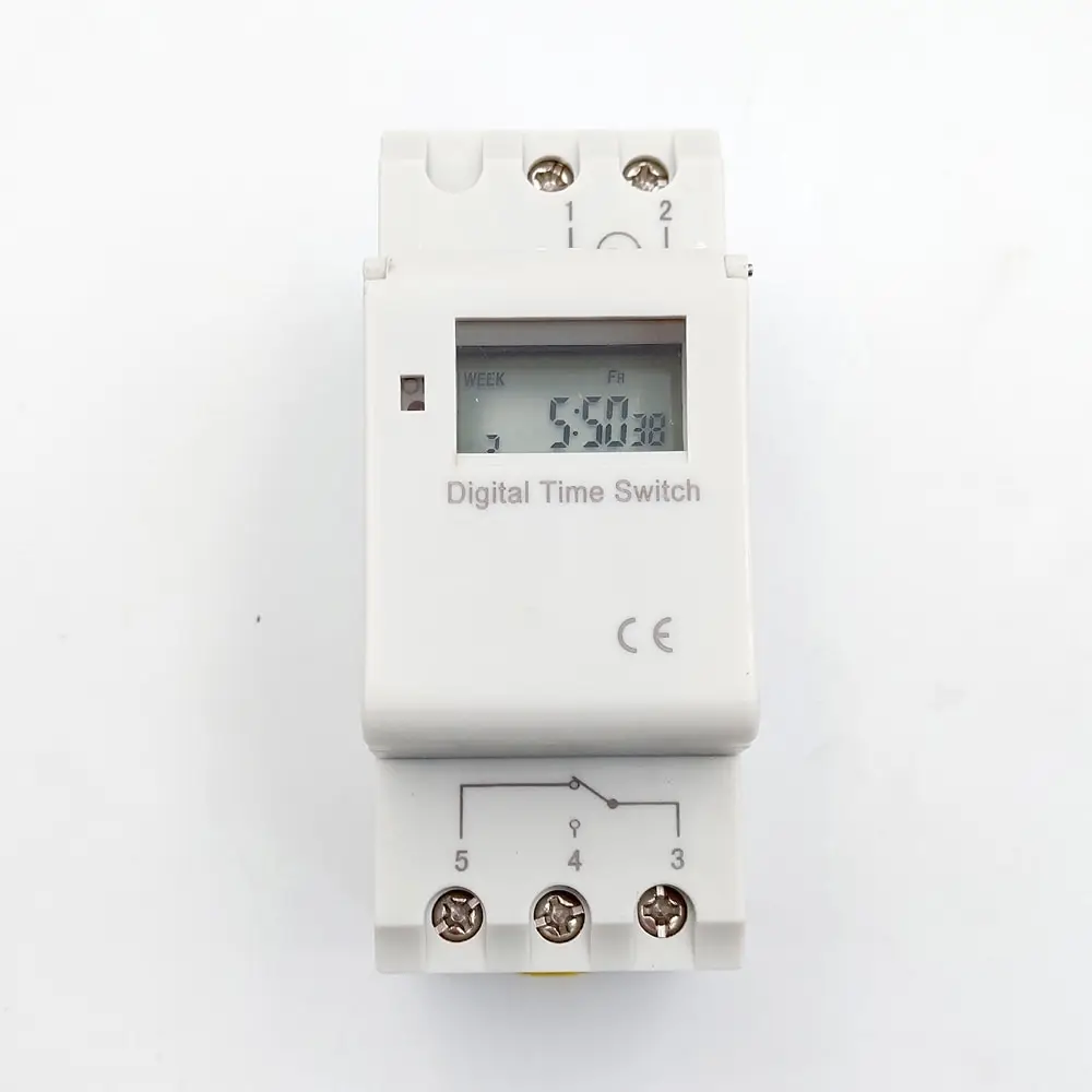 AC 12V 24V 110V 220V цифровой LCD Таймер питания программируемый реле времени 15A|Таймеры| |