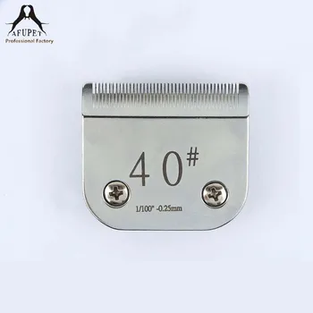 

10pc/lot stainless steel pet hair blade pet 0.25mm blade 40#