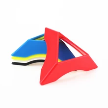 5Pcs Set Colorful High Quality Compact Plastic Speed Magic Cubes Base Holder Frame Baby Kids Early