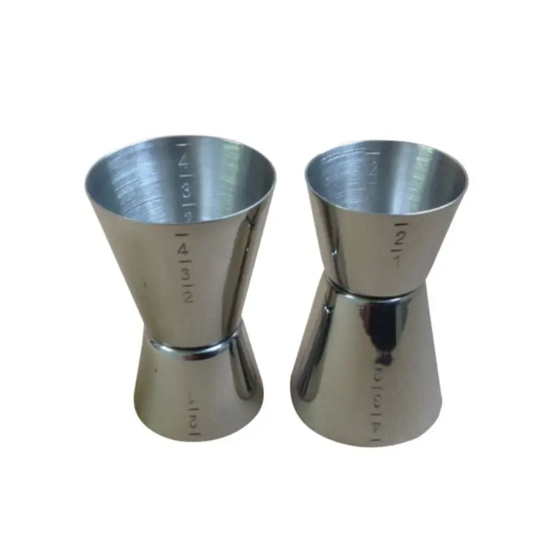 cocktail shaker measuring glass
