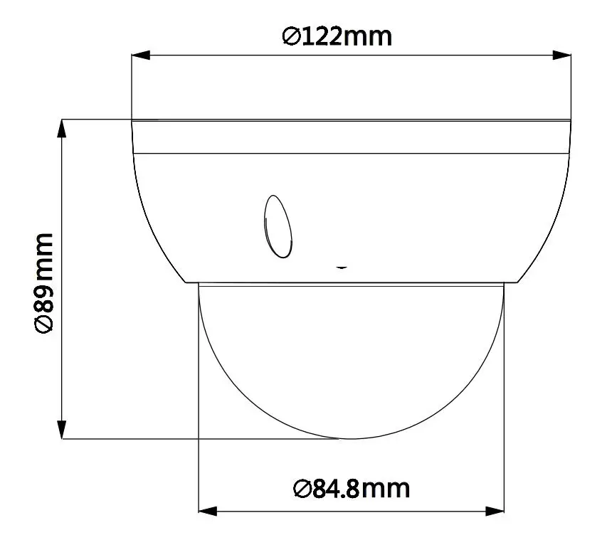 Dahua PTZ 4MP IP камера SD22404T-GN 4x оптический зум lens2.7mm ~ 11mm CCTV H.265 WDR Поддержка камеры безопасности IVS PoE IP66 IK10