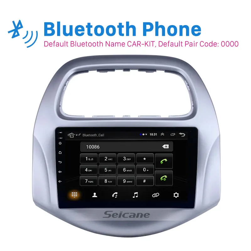 Seicane 9 дюймов Android 8 1 фотообои для chevy Chevrolet Daewoo Matiz/ Spark/ Baic/ Beat 2018 2019 авто