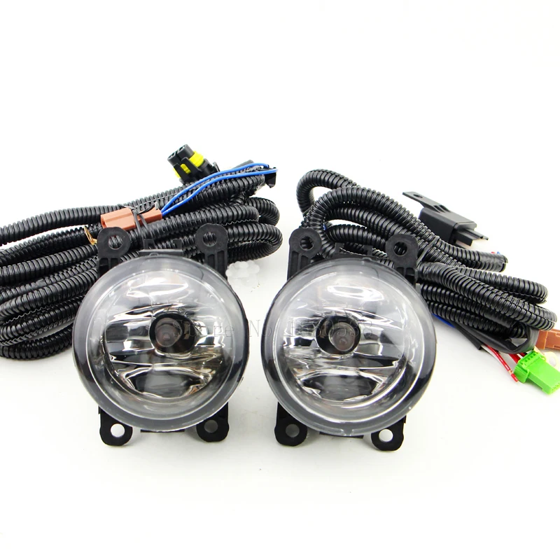 

New Pair of Fog Light Fog Lamp WIth Bulbs 9006 Plug For Honda JAZZ fit 2014
