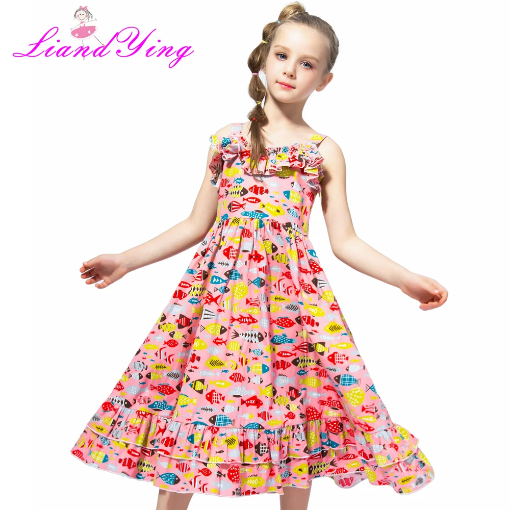 fish dress for baby girl