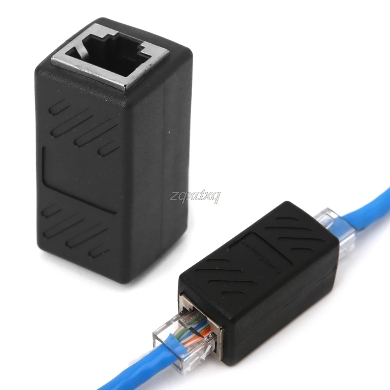 RJ45 Female To Network Ethernet LAN Connector Coupler Converter Adapter Whosale&ampDropship | Безопасность и защита