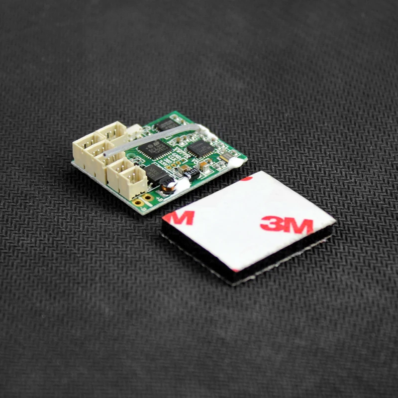 1PCs PCB Circuit Board Main Receiver Board w/ 3M Stickers For Wltoys MXK K110.004 K123 K124 6CH RC Helicopter Spare Repair Parts