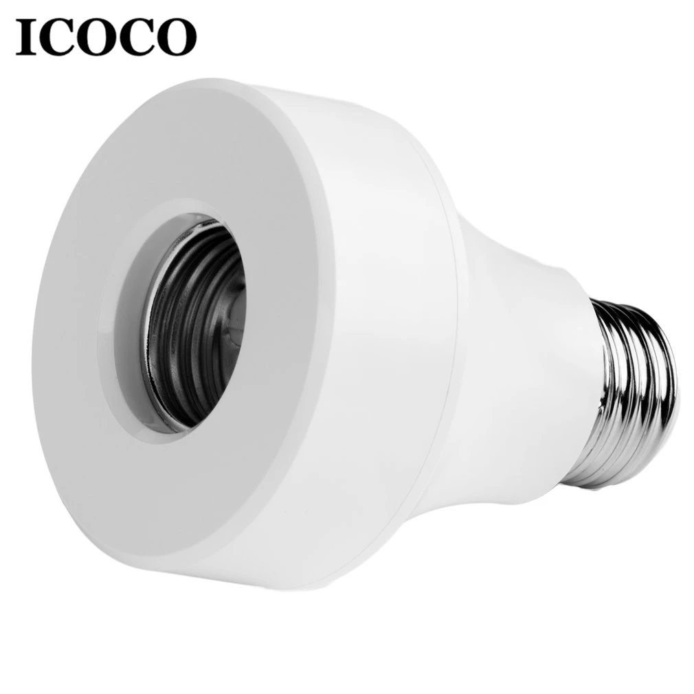 

ICICO Universal Wifi Lamp Holder APP Remote Control Wireless Smart Light Bulb Adapter Socket Switch for E27/E26 Lamps Bulbs Base