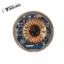 1 шт. фонарик драйвер 5 режимов 32 мм 5-15 В платы для SST-90 DIY части факел Аксессуары QD-12