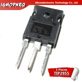 

5pcs TIP2955 TIP3055 transistor pair tube TO-247 new original