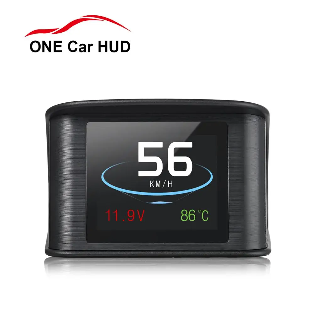 HUD Head-Up Дисплей AIHG автомобиля Скорость ometer с OBD2/EUOBD Порты и разъёмы Смарт Цифровой проектор Скорость сканер сигнализации инструмент диагностики