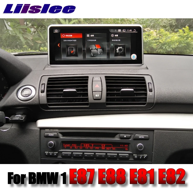 Clearance For BMW 1 E87 E88 E81 E82 2004~2013 LiisLee Car Multimedia GPS Audio Hi-Fi Radio Stereo Original Style For NBT Navigation NAVI 0