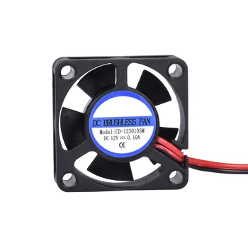 

10PCS GDT 3010s 3cm 30 x 30 x 10mm 30mm Small DC 12V Brushless Cooling Cooler Fan 1000mm Cable For 3D Printer Parts