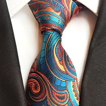 Mantieqingway 8 см Галстуки для Для Мужчин's Костюмы Пейсли с цветочным принтом полиэстер Средства ухода за кожей Шеи Галстуки corbatas модные женихов Галстуки Vestidos галстук