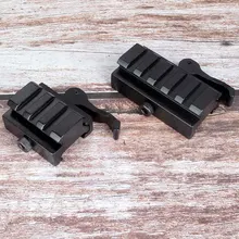 3 слота, 5 слотов, быстроразъемное крепление QR QD, 1/2 дюйма, мини-подъемный Блок, крепление QD, кулачковый рычаг для 20 мм Пикатинни+ гаечный ключ