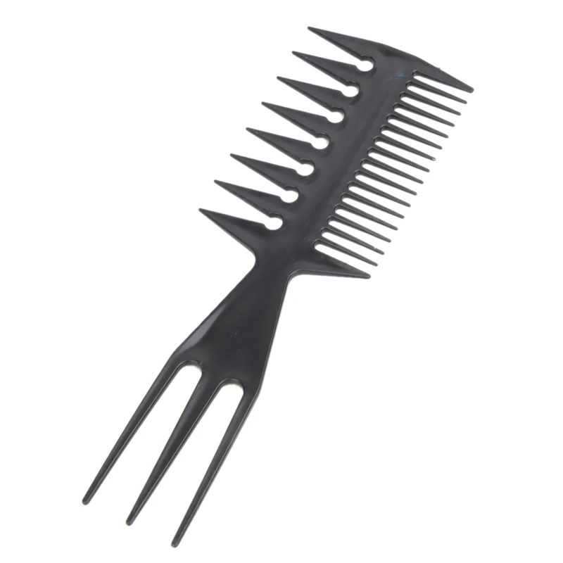10 стилей/набор Профессиональная черная парикмахерская расческа Антистатическая Расческа для стрижки волос расчески отстегивается прямой волос Pro салонный инструмент для стайлинга
