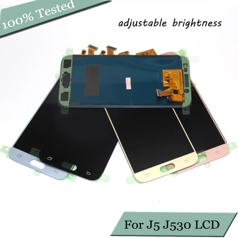 ЖК дисплей с дигитайзером сенсорного экрана в сборе для SAMSUNG J530 J5 2017 J530F сменный