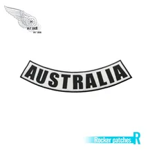 ACDC Австралия рокер заказ нашивка для байкеров pinup Прохладный Байкер вышивка для костюмы применение наклейки