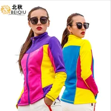 2018 Women Softshell Jacket Spring Coat Windproof Camping Riding Climbing Thicken Running Sport Clothing Outdoor Female