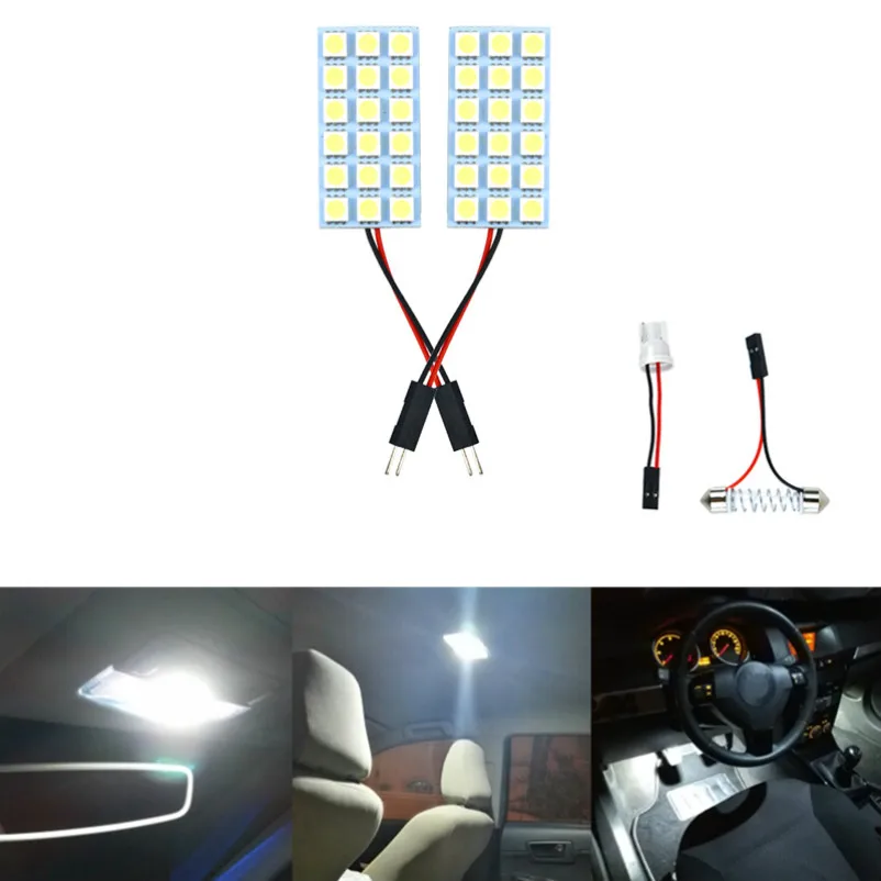 COB авто внутренняя отделка Festoon BA9S DC T10 W5W светильник для чтения s Встраиваемый