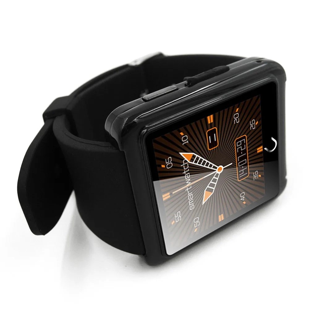Smart Watch Android Reloj Inteligente Wearable Devices Sleep Tracker Leather Sync Android font b Smartwatch b
