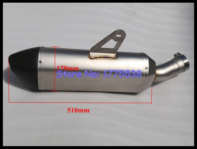 Stainless Steel for BMW R1200GS ADV 2014-2018 Slip-on Motorcycle Exhaust Muffler Mid Link Pipe for R1200GS 2013-2018 Escape Moto - Image 3