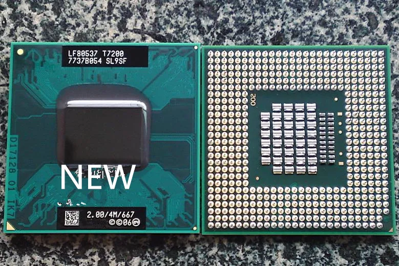 T7200 CPU 7200 SL9SF 4M Socket 479 Cache 2 0GHz 667 Dual Core Laptop processor PGA