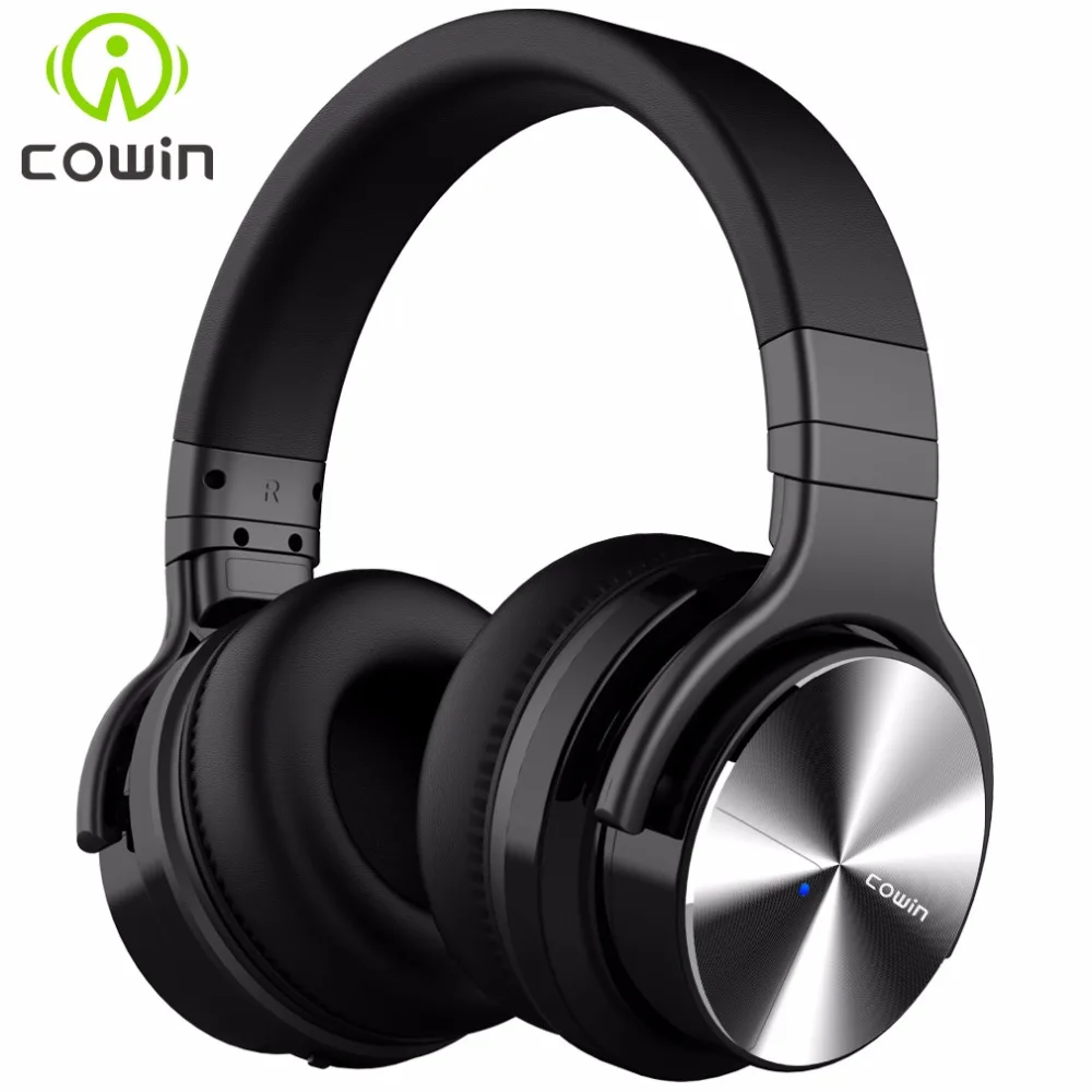 Cowin E7Pro Active Noise Cancelling Bluetooth Headphones Wireless Over Ear Stereo Headset With Microphone For Phone