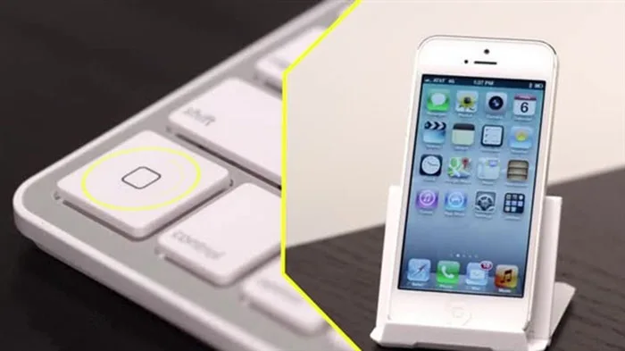 Fashion MultiSync Bluetooth keyboard for iPhone