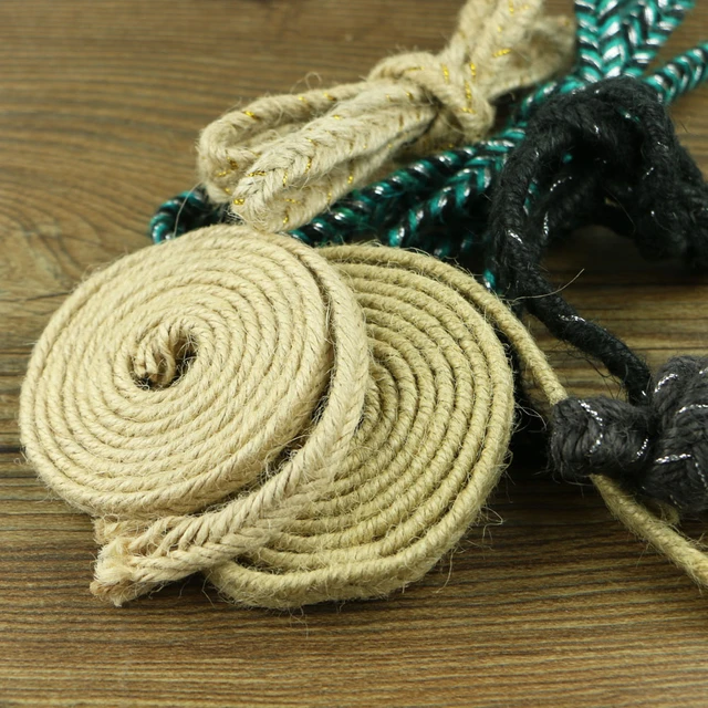 Burlap Rope Natural Hessian Jute Twine Burlap String Hemp Rope for Wedding  Gift Wrapping Cords Thread DIY Craft Home Woven Decor - AliExpress