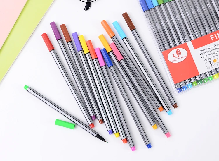Marcadores de Arte Desenho para Anime Cores Tinta Caneta Pintura Quadrinhos Esboçar Arte Material Escolar Papelaria 36 8 pintura desenho para anime quadrinhos esboçar arte material escolar papelaria