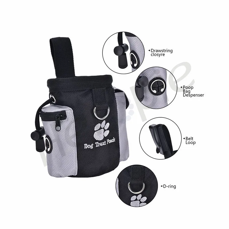 DEIRYLE-Dog-Training-Bags-Snack-Bags-Dog-Treat-Pouch-Bag-Portable-Training-Bag-Food-with-Waist