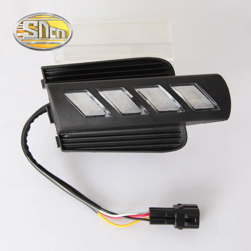 SNCN LED Daytime Running Light For Toyota Prado 120 FJ120 2003 2009 Car Accessories Waterproof ABS