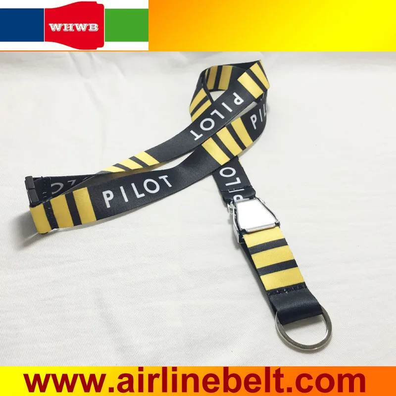 Шнурок для ремня безопасности летательного аппарата Copilot's three yellow bar|Ремешки
