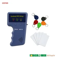 10 шт. 125 кГц RFID Копир Писатель клон, Дубликатор Программист считыватель ручной с бесплатной перезаписываемой ID EM4100 брелоки метки карты