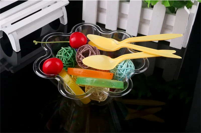 50 шт. высокое качество одноразовые Jelly Желе Йогурт фруктовый салат стекло креативный десерт на вечеринку, свадьбу прозрачные пластиковые стаканчики