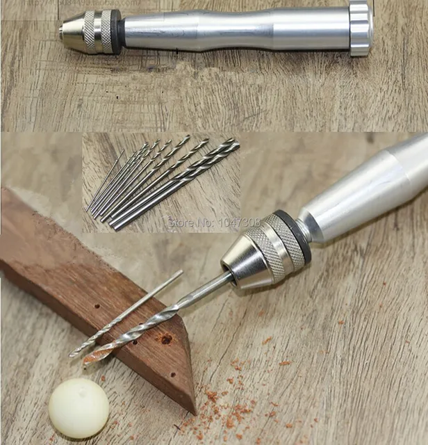 Hand Twist Drill Jewelers Drilling Tool Jewelry Craft Hand Pin Holes